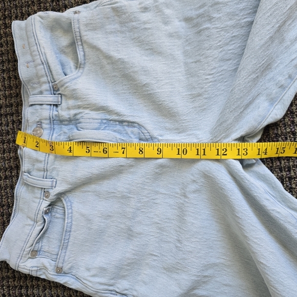 Madewell Blue Straight Leg Jeans Timeless Style - Picture 9 of 13